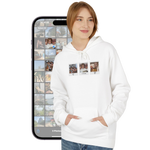 Polaroid Front Hoodie — White