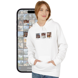 Polaroid Front Hoodie — White
